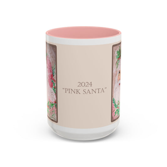 2024 PINK SANTA (15 oz. Ceramic Mug)