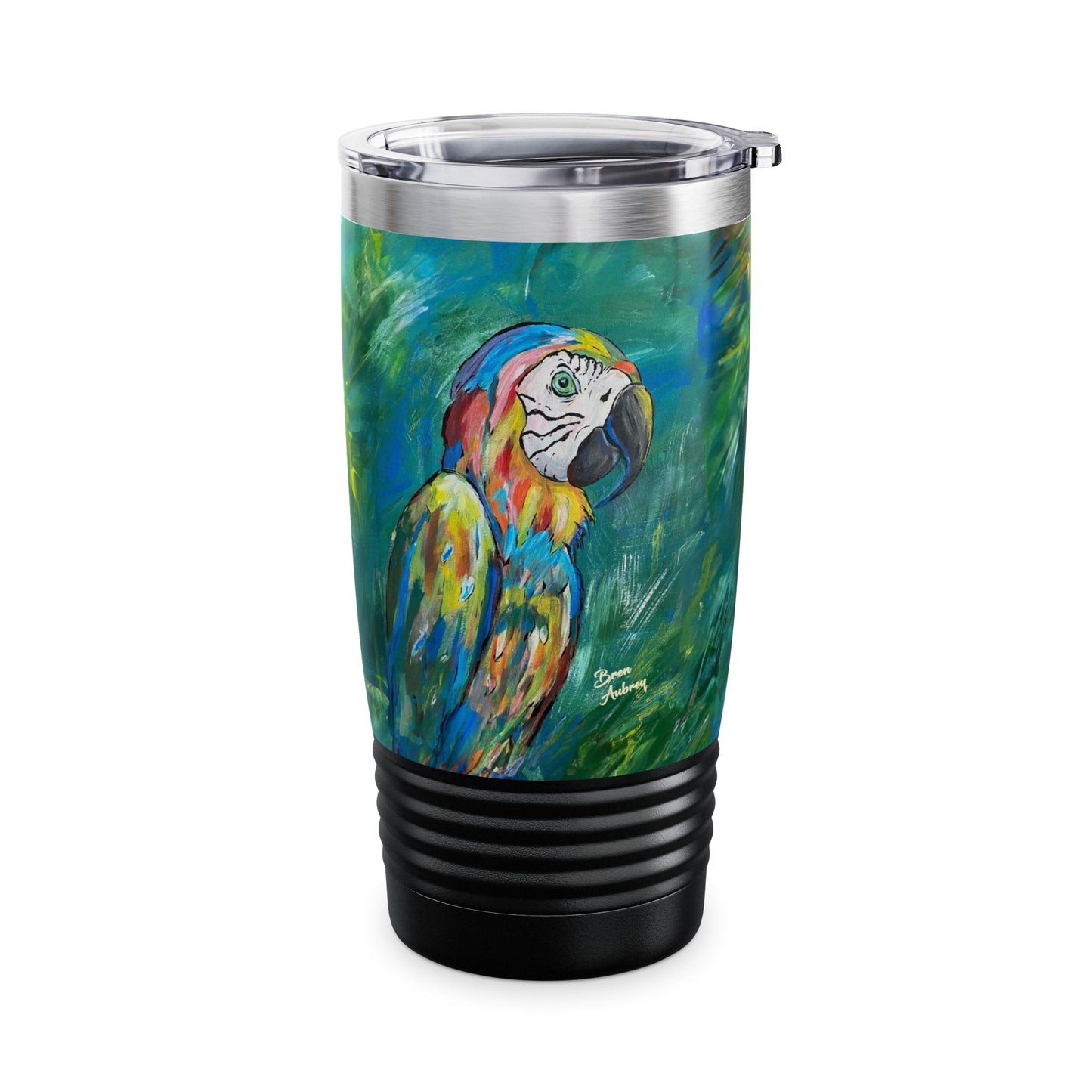 Parrothead Parot Tumbler with Buffett Quote, 20oz