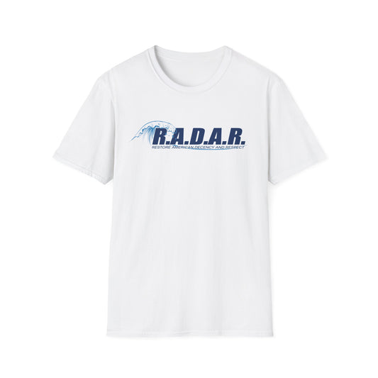 R.A.D.A.R. T-Shirt — Restore American Decency and Respect Graphic Tee