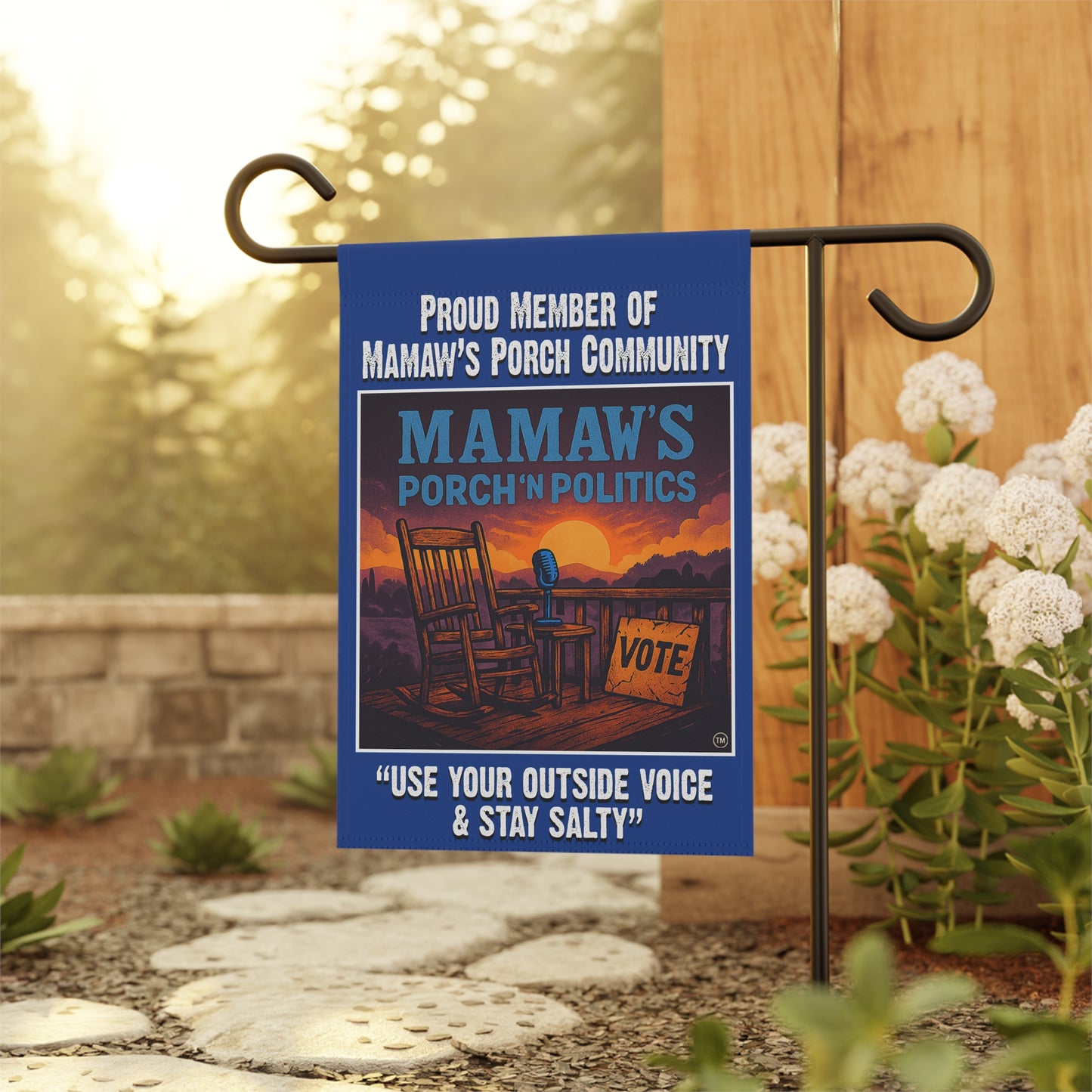Proud to be a Member of Mamaw's Porch Community Garden Banner