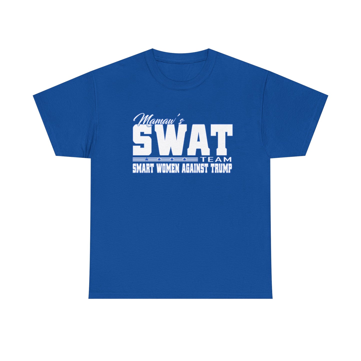 SWAT Team Shirt – "Smart Women Against Trump" Political Protest Tee (Men's sizes)