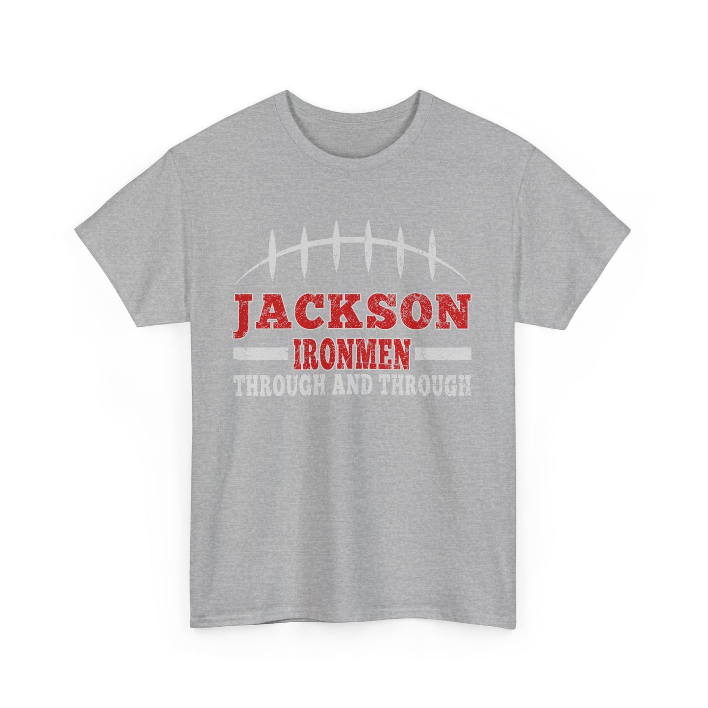 Jackson Ironmen Football Tee - Unisex Cotton T-Shirt