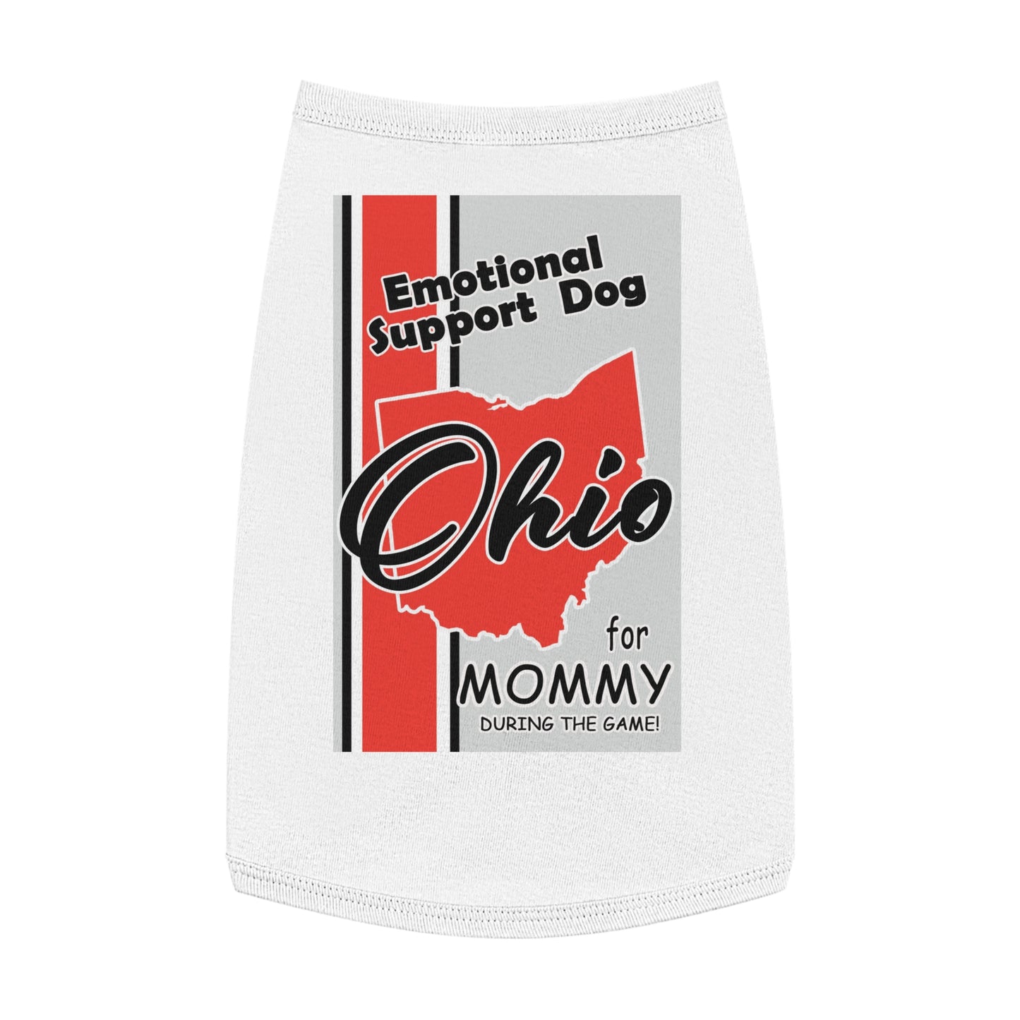 Ohio Emotional Support Dog for Mommy Pet Tank Top