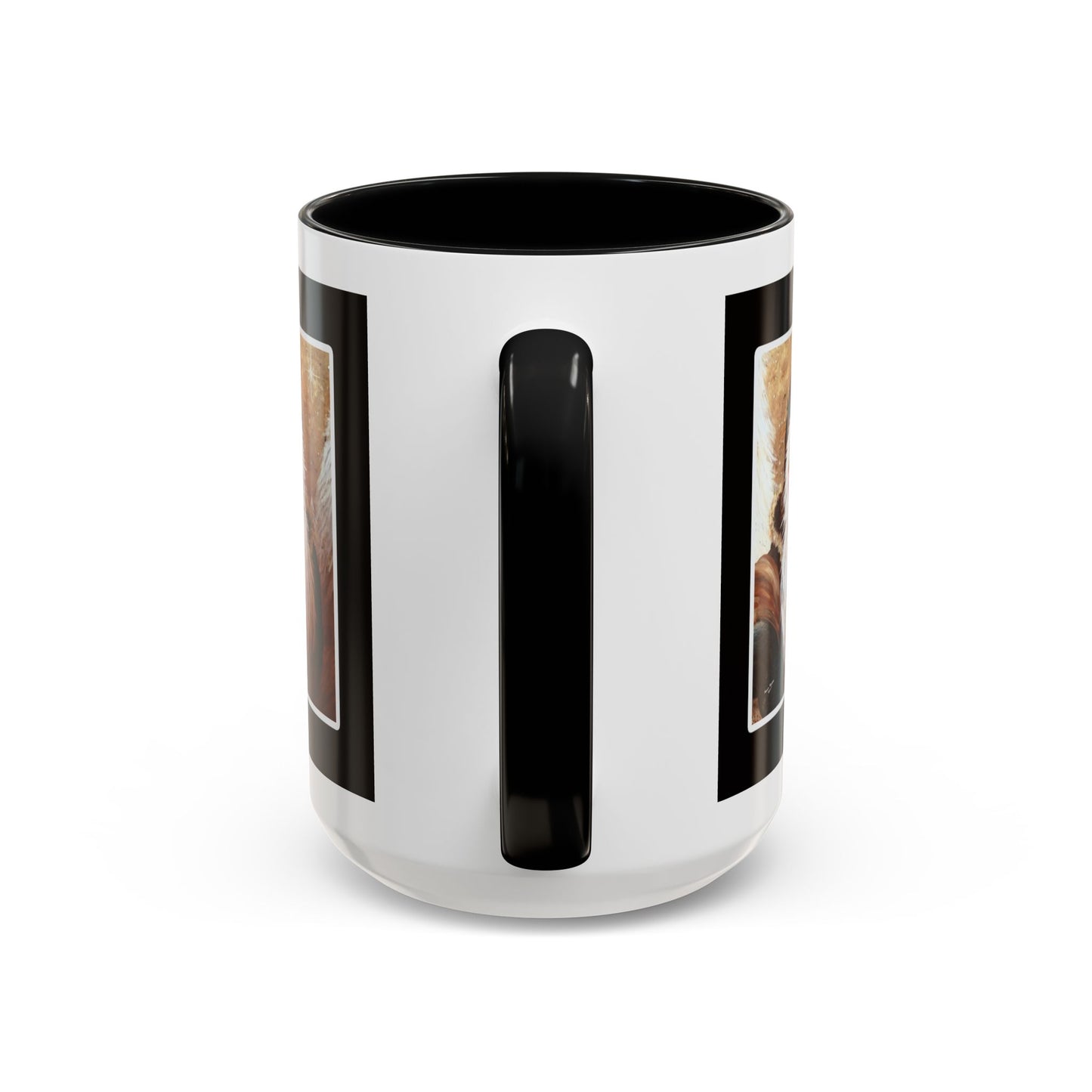 2011 VINTAGE SANTA WITH WHITE PINES (Ceramic Mug)