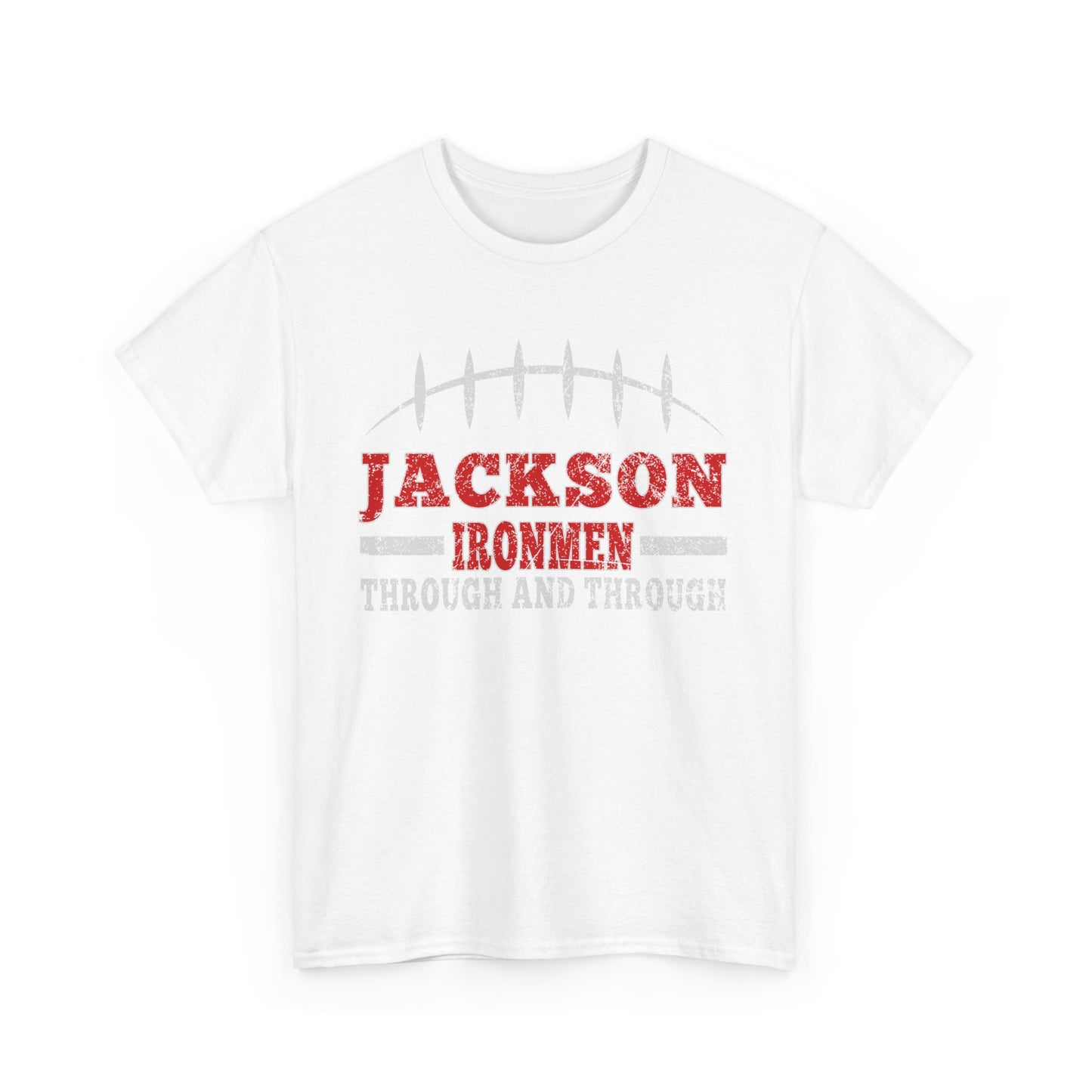 Jackson Ironmen Football Tee - Unisex Cotton T-Shirt