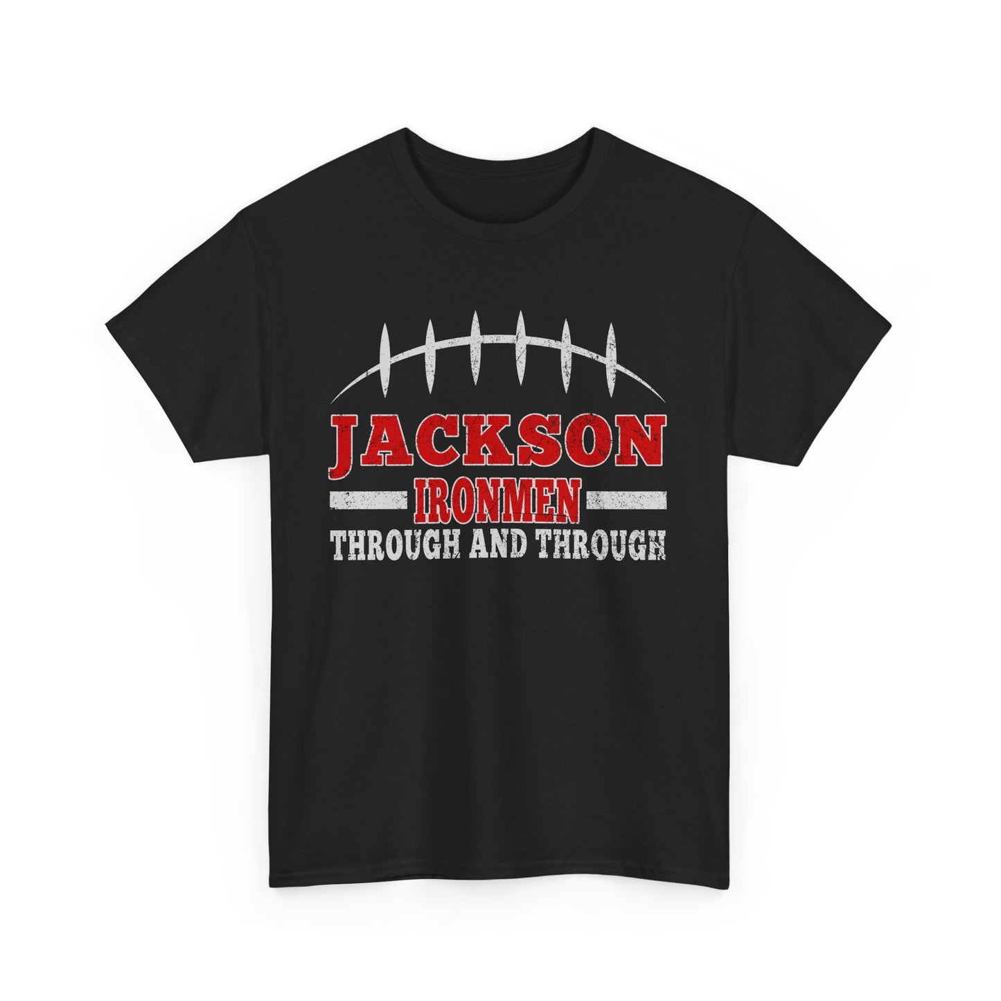 Jackson Ironmen Football Tee - Unisex Cotton T-Shirt