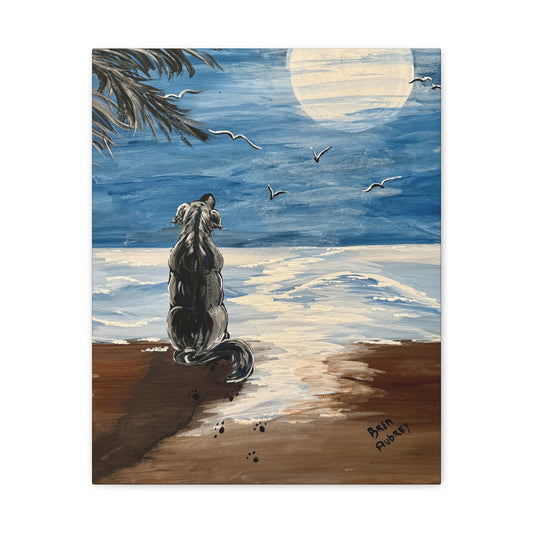 Dreamer Dog Classic Canvas