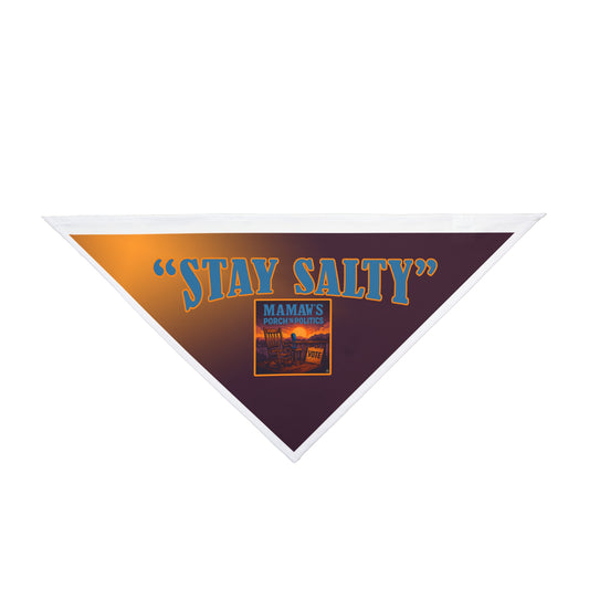 Stay Salty Pet Bandana | Stylish Dog