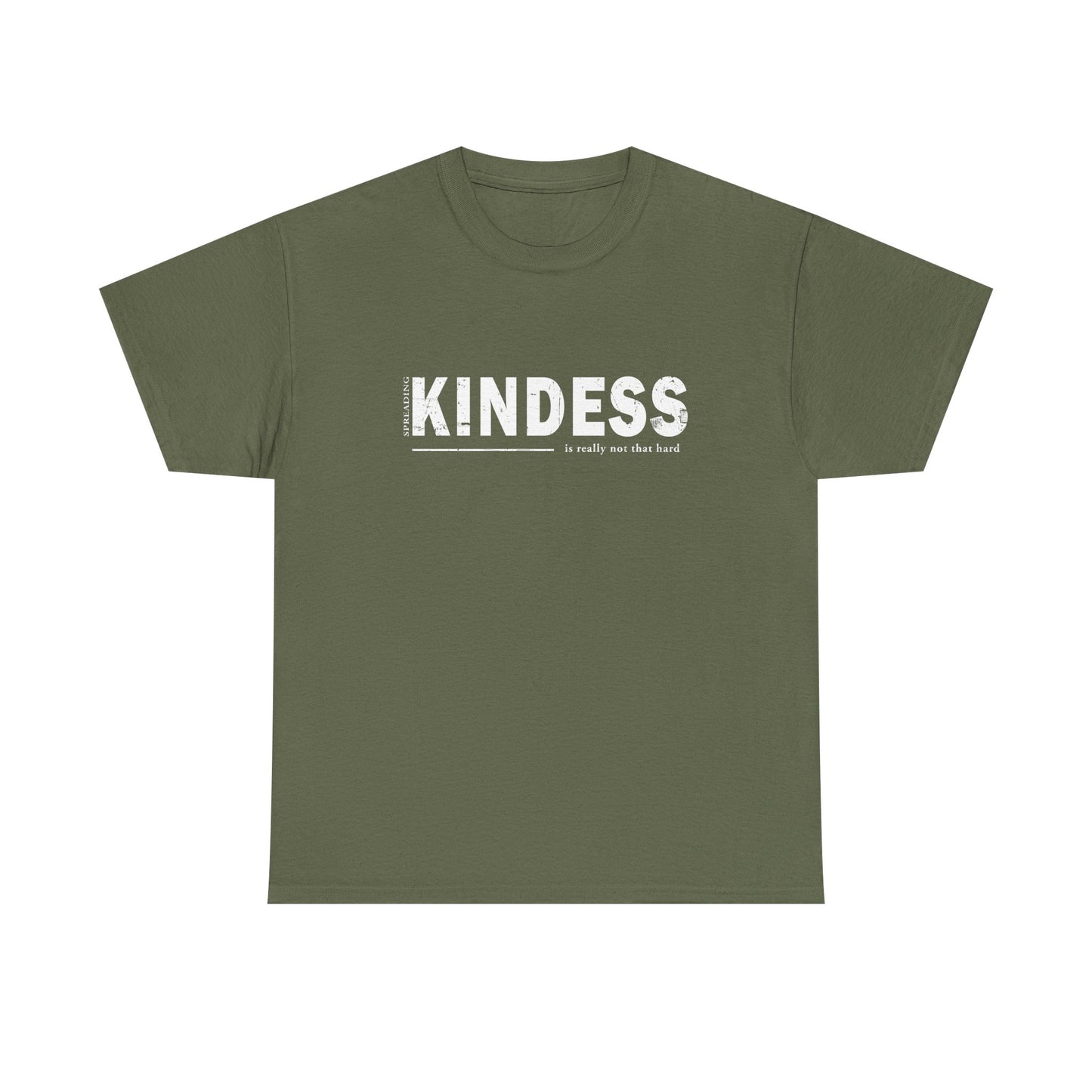 Spreading kindness really isn't that hard. Unisex Heavy Cotton Tee