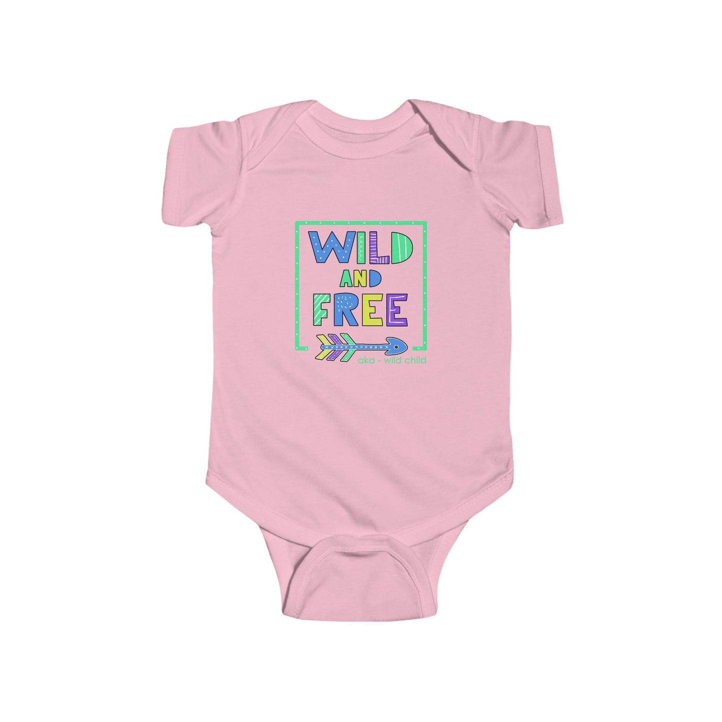 Wild and Free Infant Bodysuit