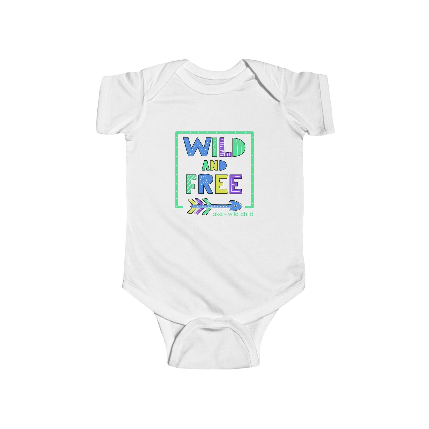 Wild and Free Infant Bodysuit