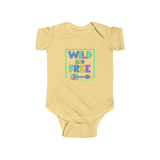 Wild and Free Infant Bodysuit