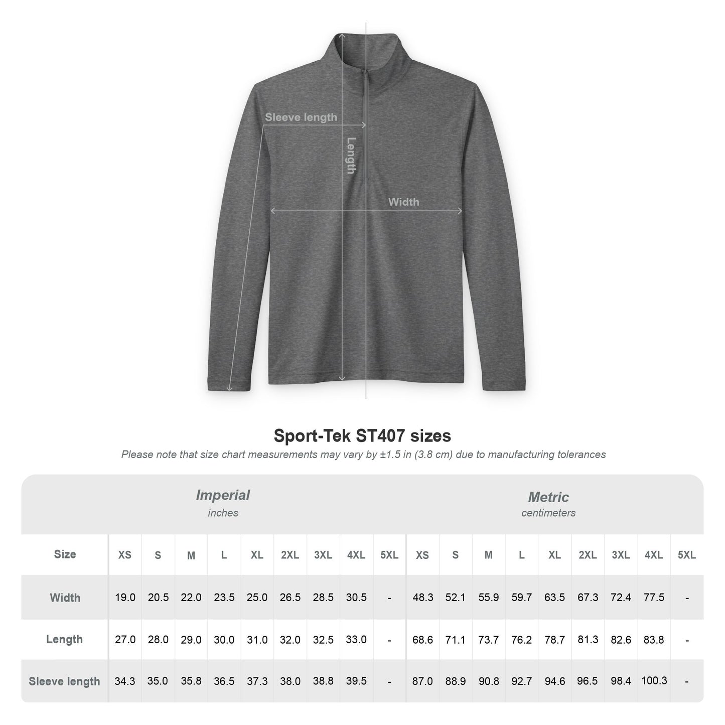 Men's Quarter-Zip Pullover with Small Chest Logo — Lightweight Tri-Blend Performance