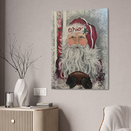 2022 OSU Santa with Football