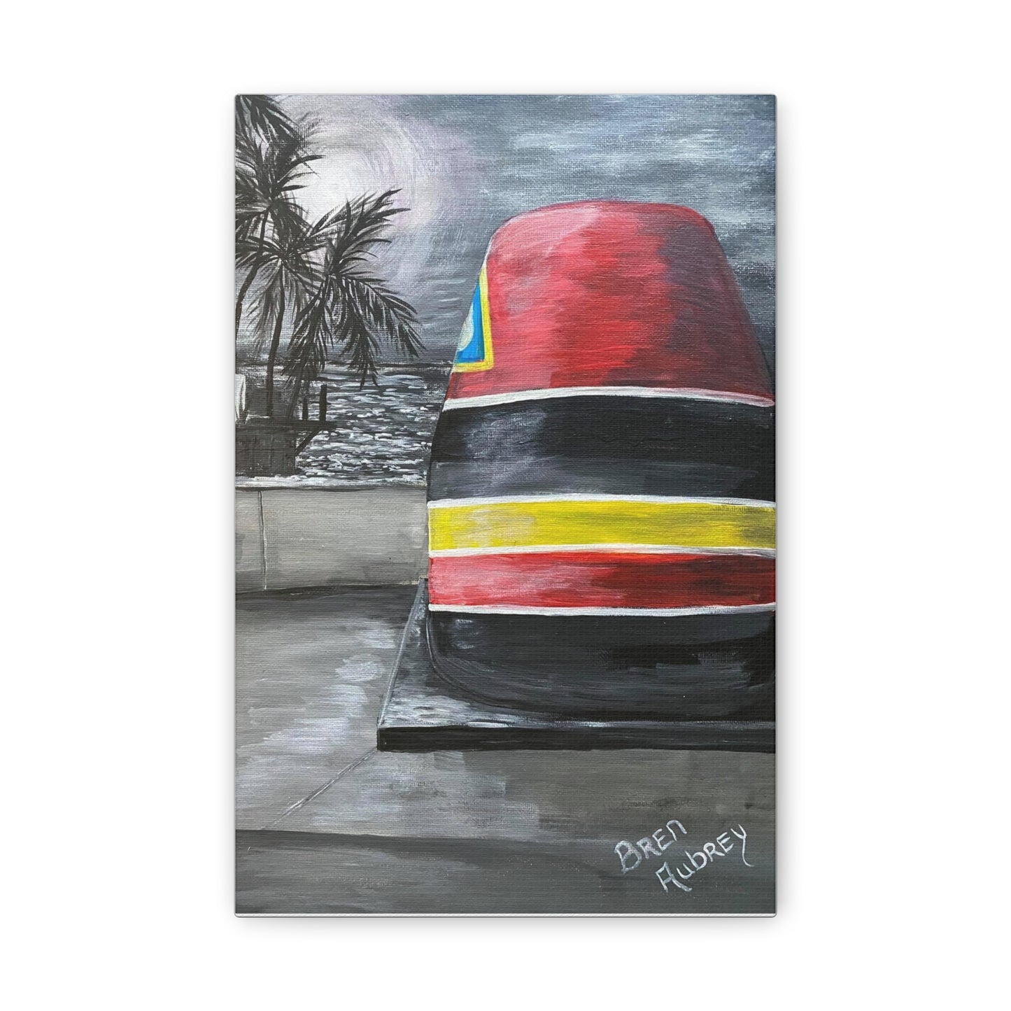 Stormy Southern Most Point - Canvas Art Print