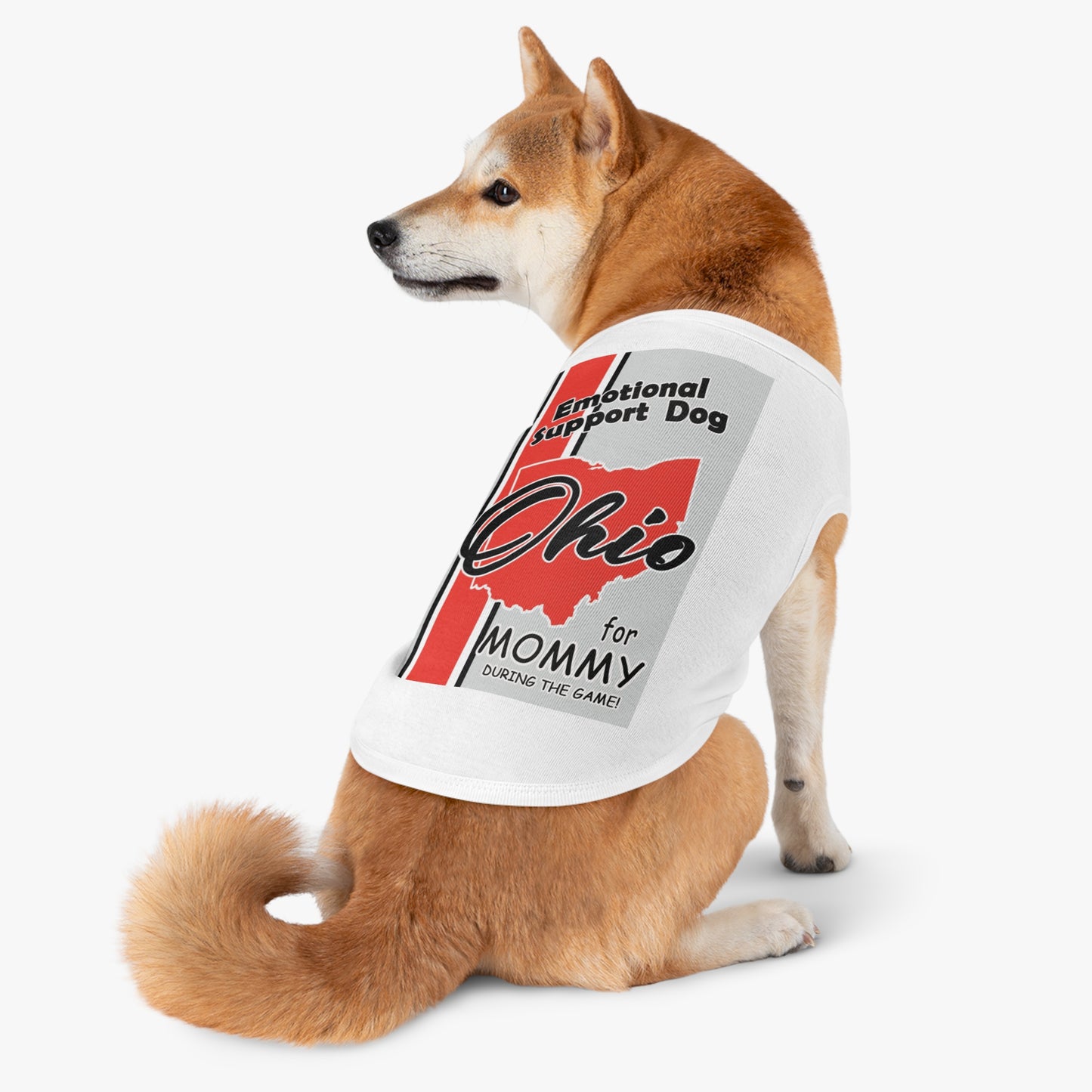 Ohio Emotional Support Dog for Mommy Pet Tank Top