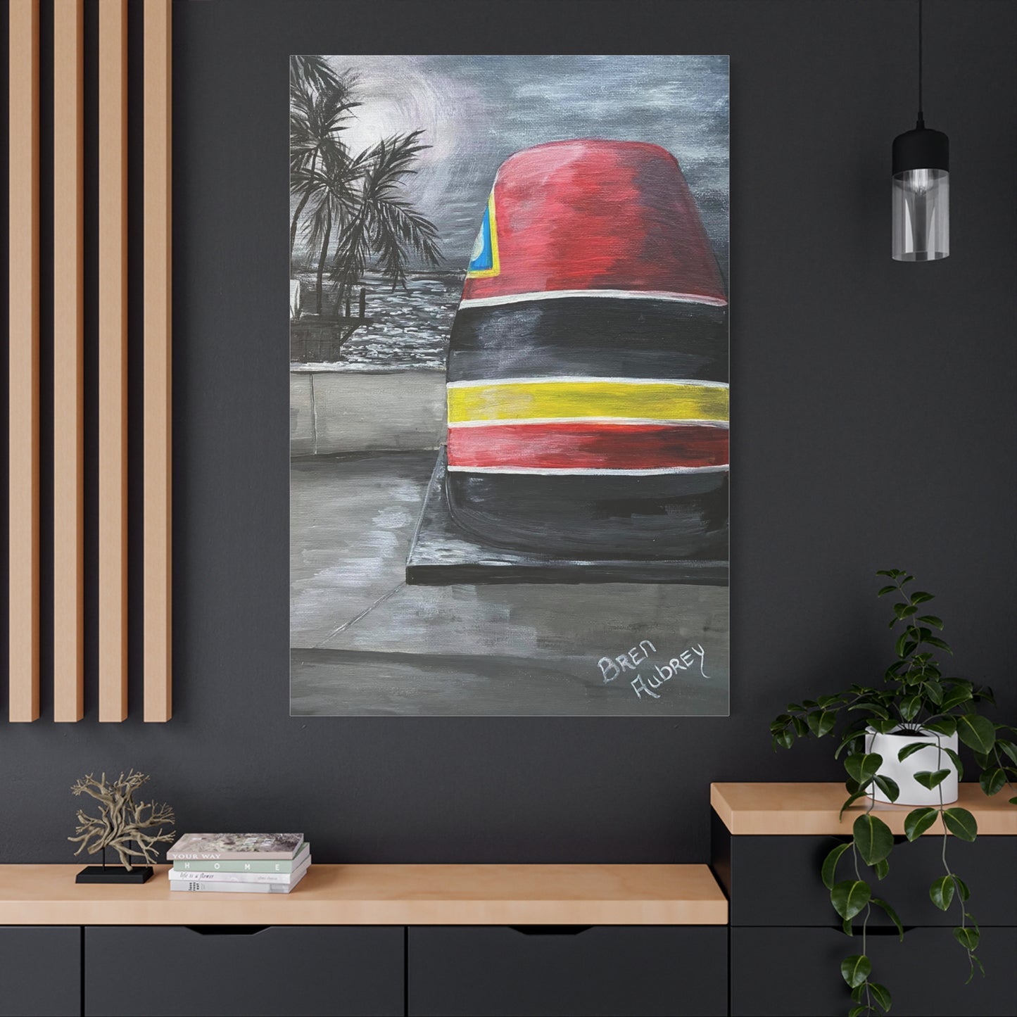 Stormy Southern Most Point - Canvas Art Print