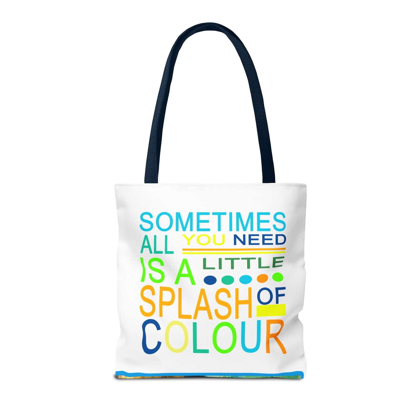 Splash of Color Parrot Tote Bag Collection