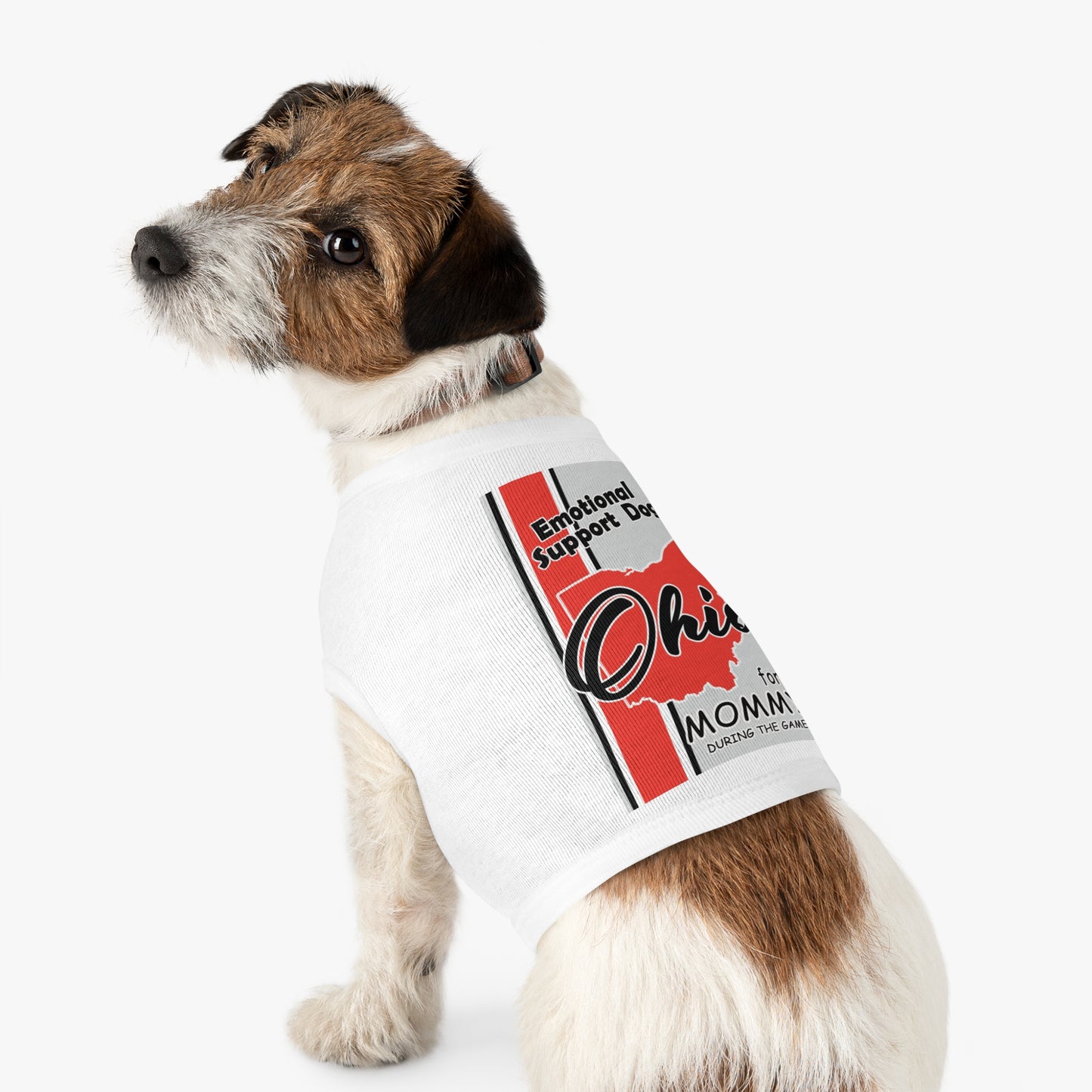 Ohio Emotional Support Dog for Mommy Pet Tank Top