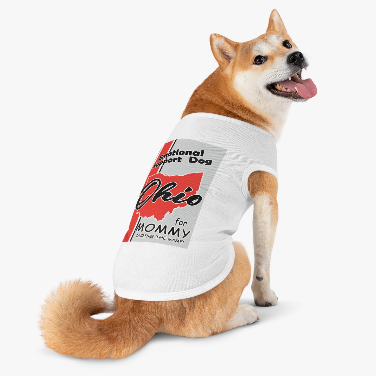 Ohio Emotional Support Dog for Mommy Pet Tank Top