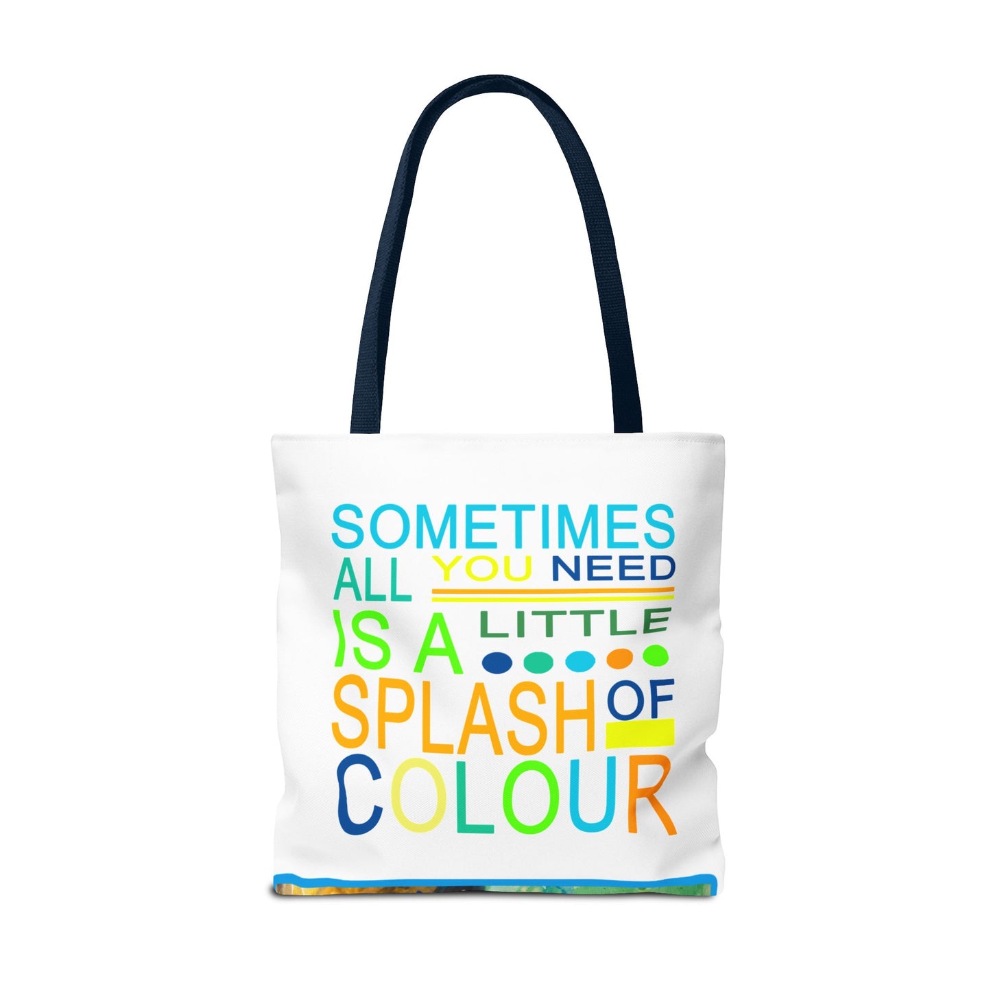 Splash of Color Parrot Tote Bag Collection