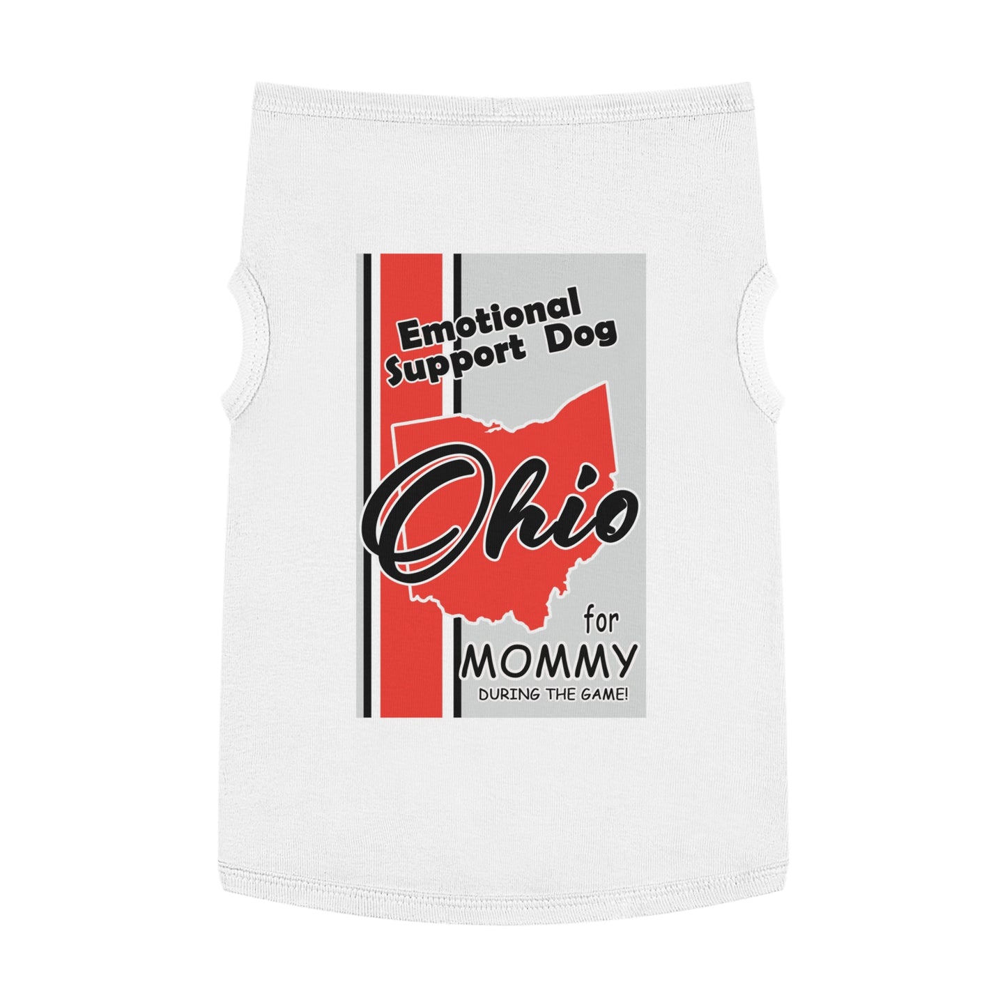 Ohio Emotional Support Dog for Mommy Pet Tank Top