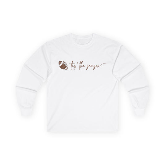 Tis The Season Football Long Sleeve Tee