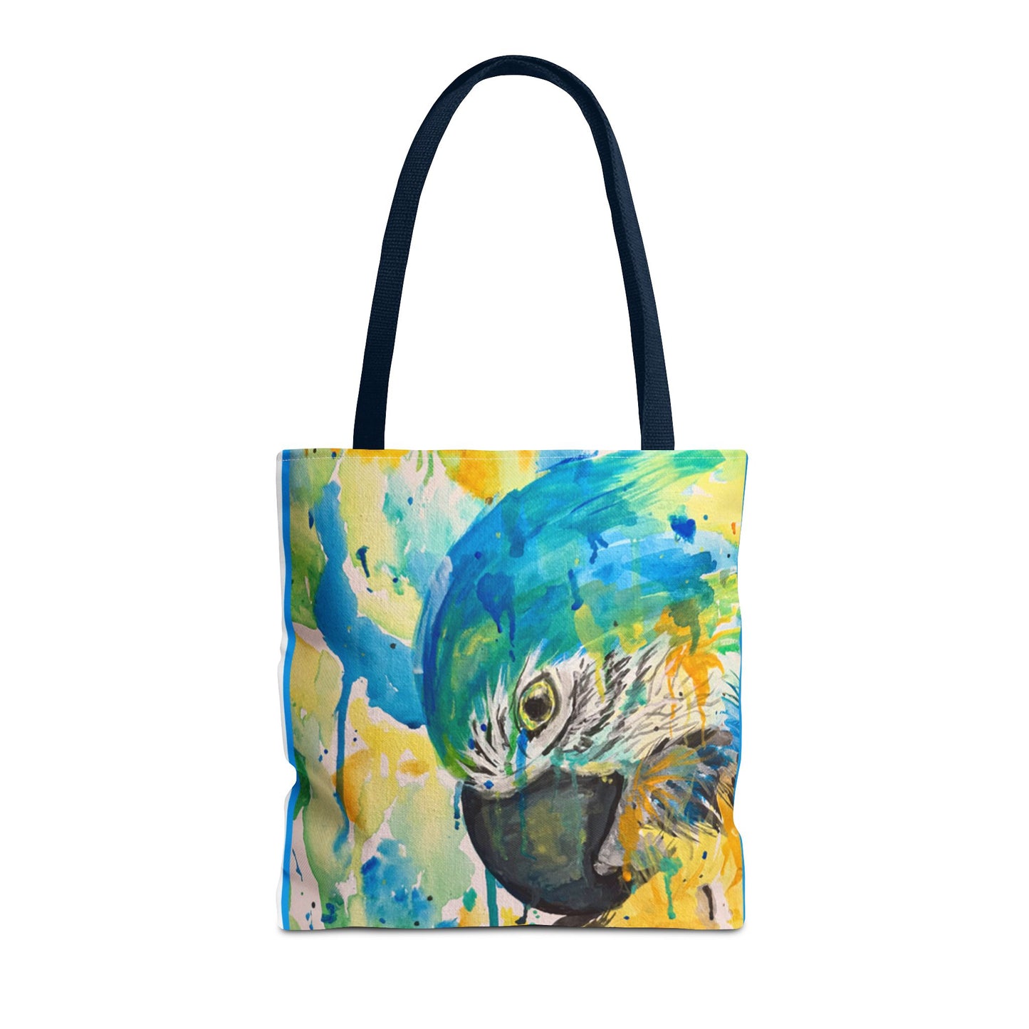 Splash of Color Parrot Tote Bag Collection