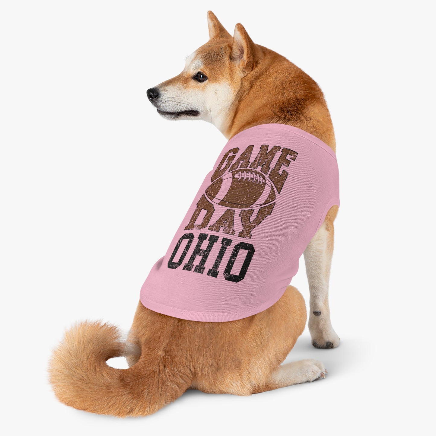 Game Day Pet Tank Top, Dog Apparel, Football Themed Shirt