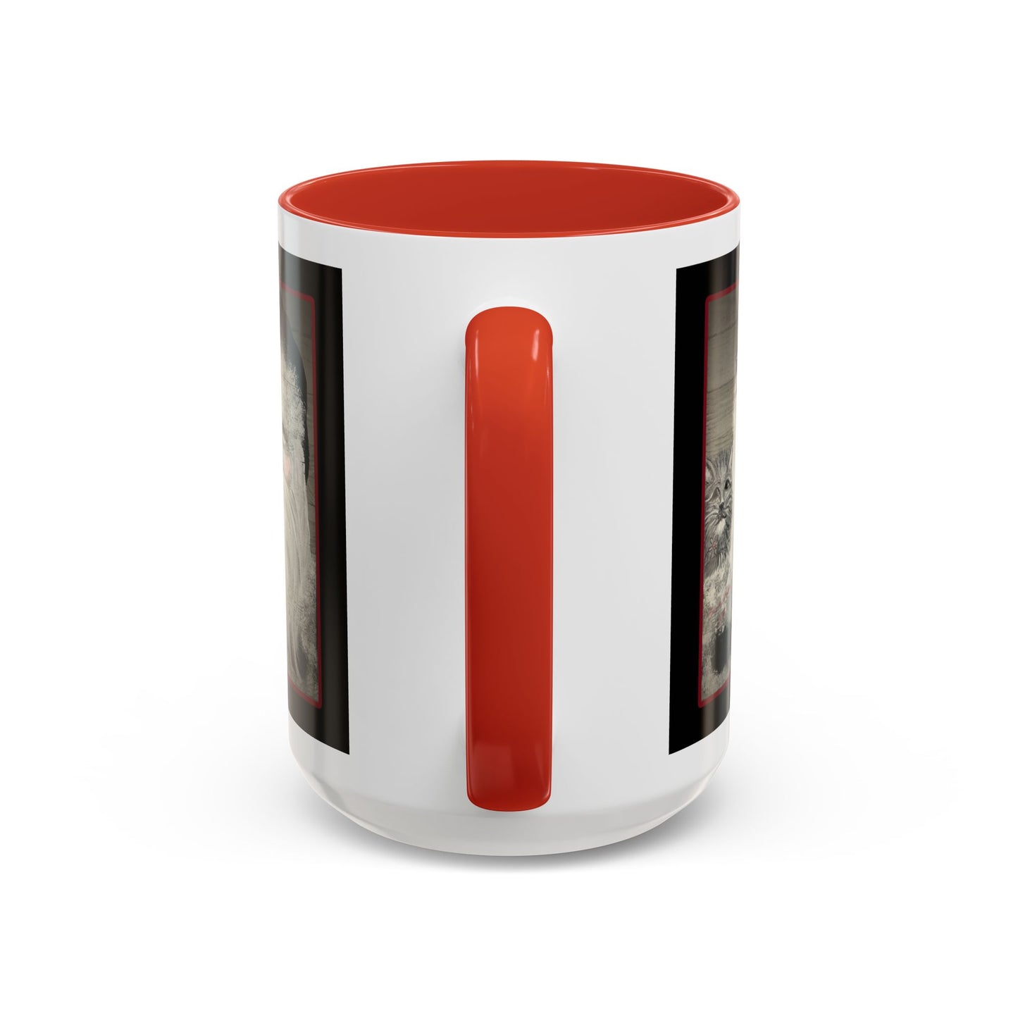 2018 SANTA AND HIS LITTLE FRIEND (Ceramic Mug)