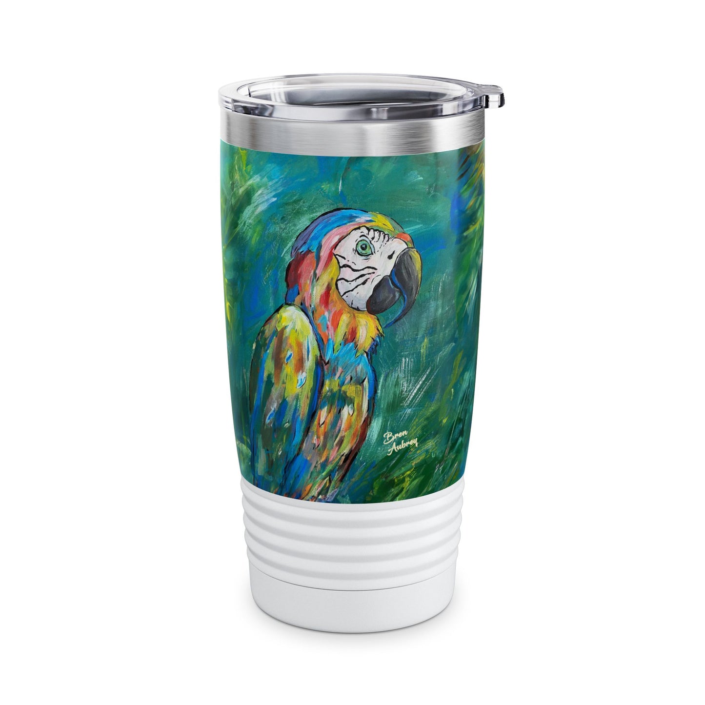 Parrothead Parot Tumbler with Buffett Quote, 20oz