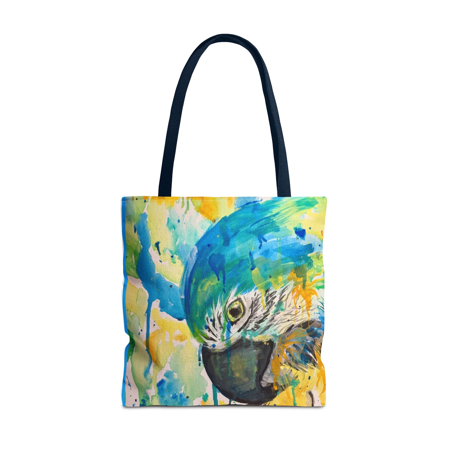 Splash of Color Parrot Tote Bag Collection
