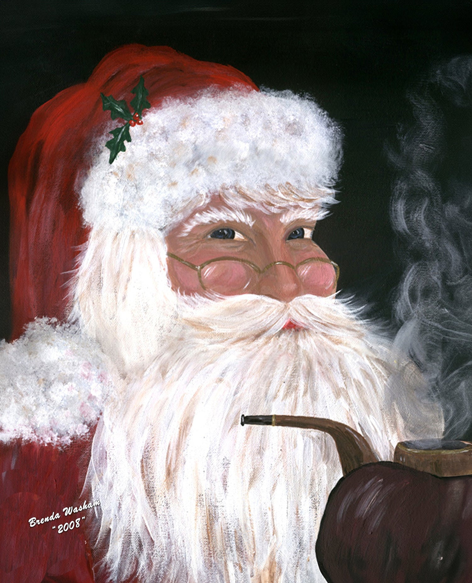Canvas Prints of Artsie's Santa Collection