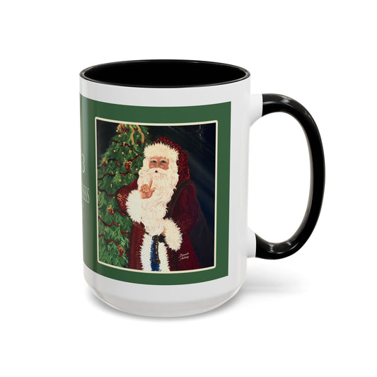 2013 SHSSSSSSS SANTA (Ceramic Mug)
