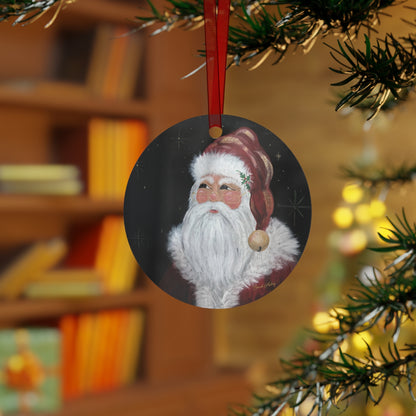 2016 JINGLE BELL SANTA (Christmas Ornament)