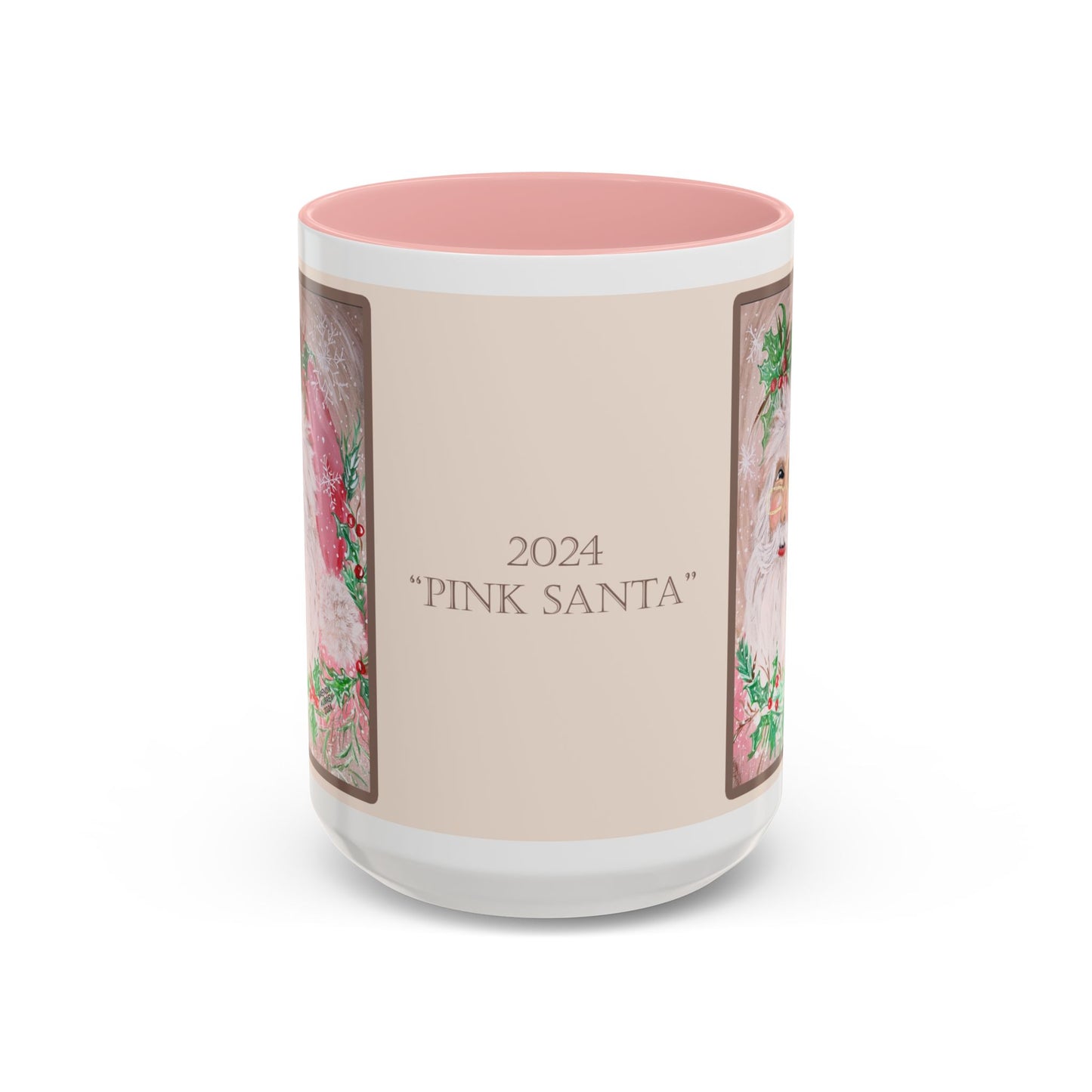 2024 PINK SANTA (15 oz. Ceramic Mug)