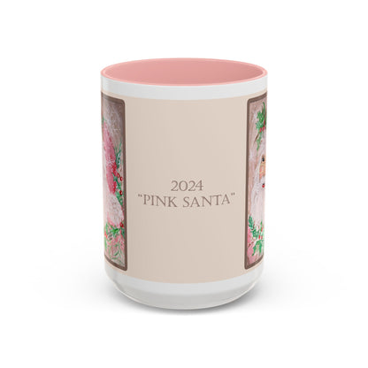 2024 PINK SANTA (15 oz. Ceramic Mug)