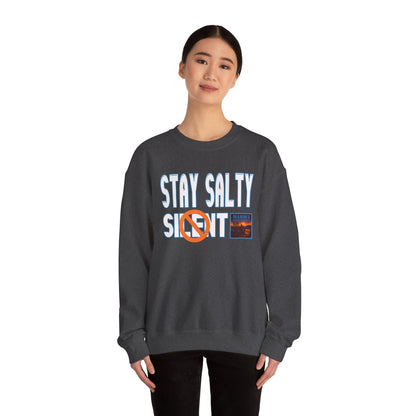 Stay Salty Not Silent Mamaw's Porch N' Politics Sweatshirt