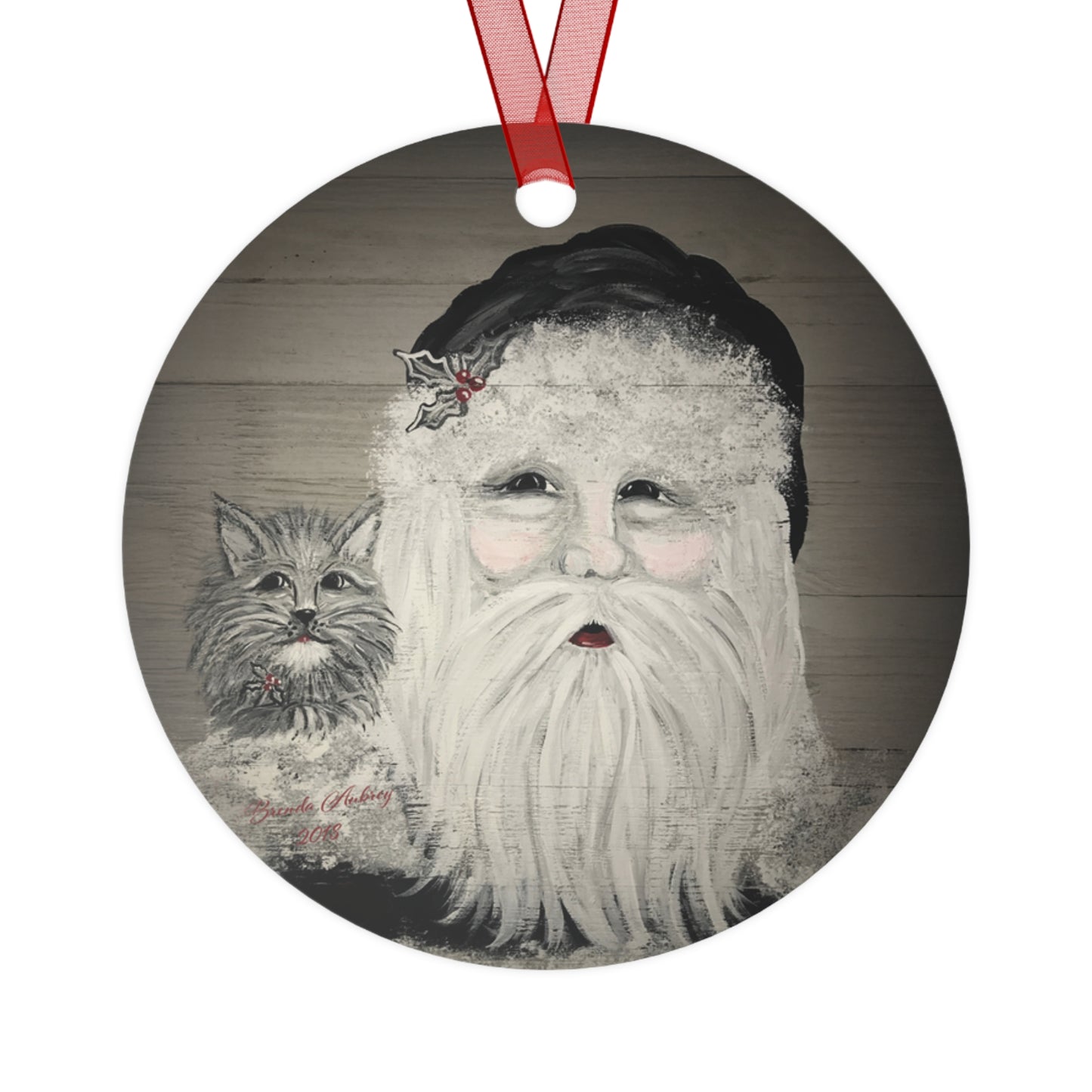 2018 SANTA WITH HIS LITTLE FRIEND