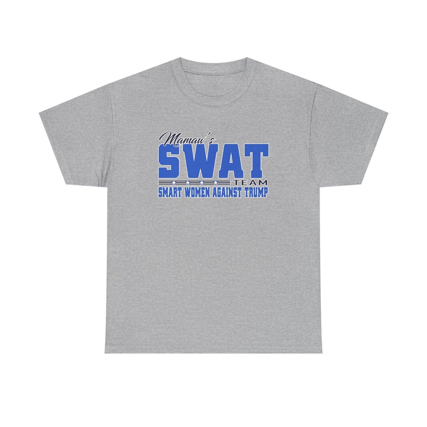 SWAT Team Shirt – "Smart Women Against Trump" Political Protest Tee (Men's sizes)