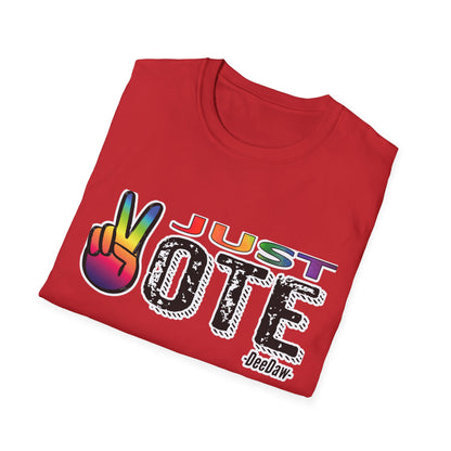 Just Vote unisex fitting t-shirt