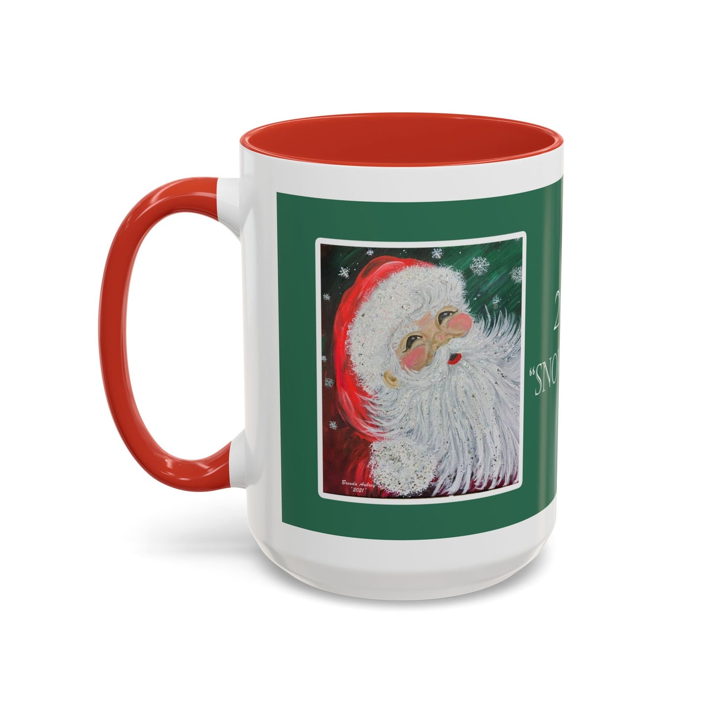 2021 SNOWFLAKE SANTA (Ceramic Mug)