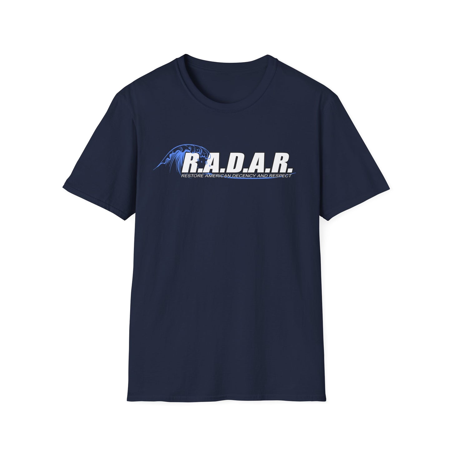 R.A.D.A.R. T-Shirt — Restore American Decency and Respect Graphic Tee