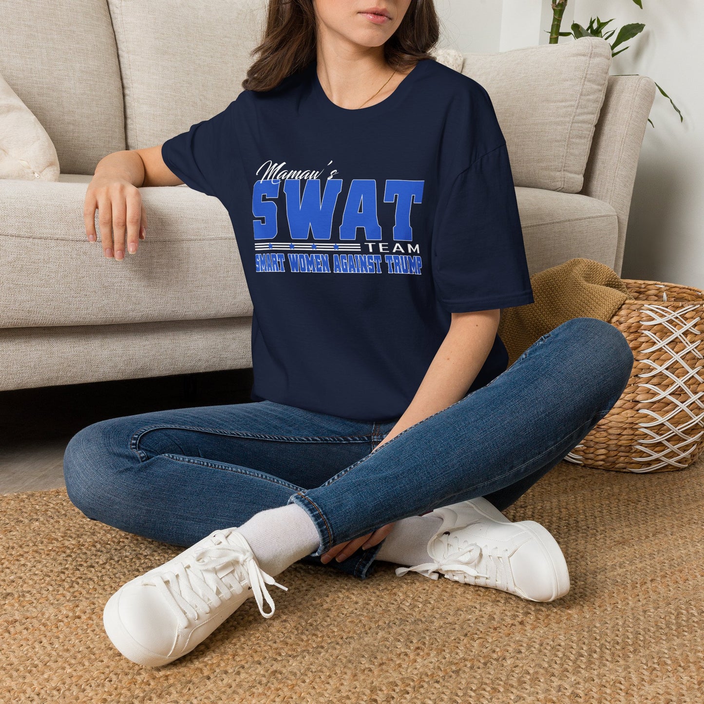 Mama’s SWAT Team T-Shirt — Smart Women Against Trump Political Tee