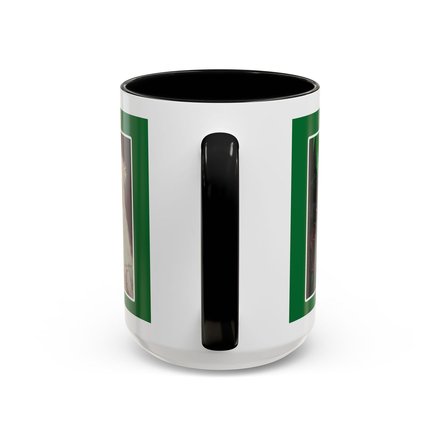 Santa and His Best Friend 2017 Accent Coffee Mug — Christmas Holiday Gift