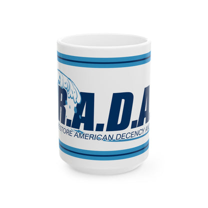 Mug — R.A.D.A.R. Restore American Decency Movement Ceramic Coffee Mug (11oz/15oz)