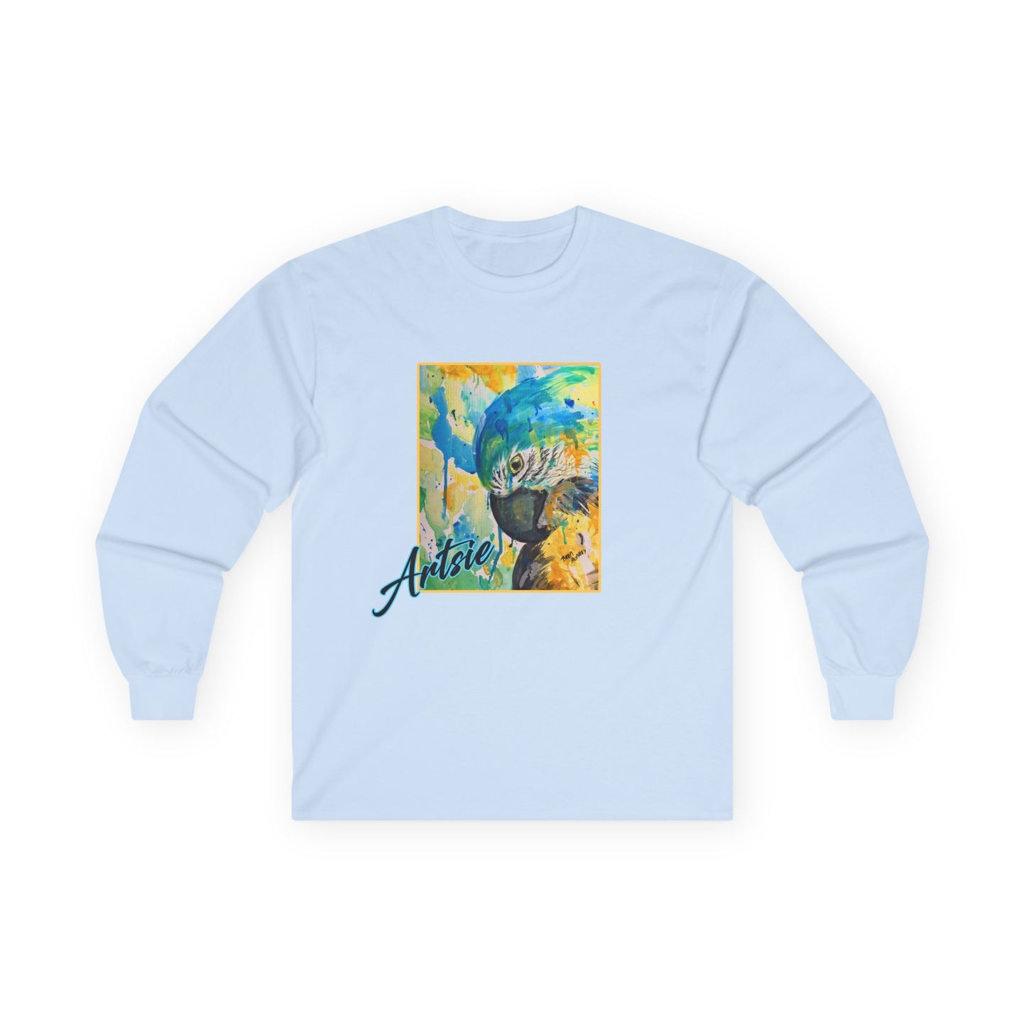 Splash of Color Parrot Unisex Long Sleeve Tee