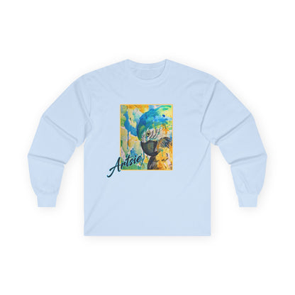 Splash of Color Parrot Unisex Long Sleeve Tee