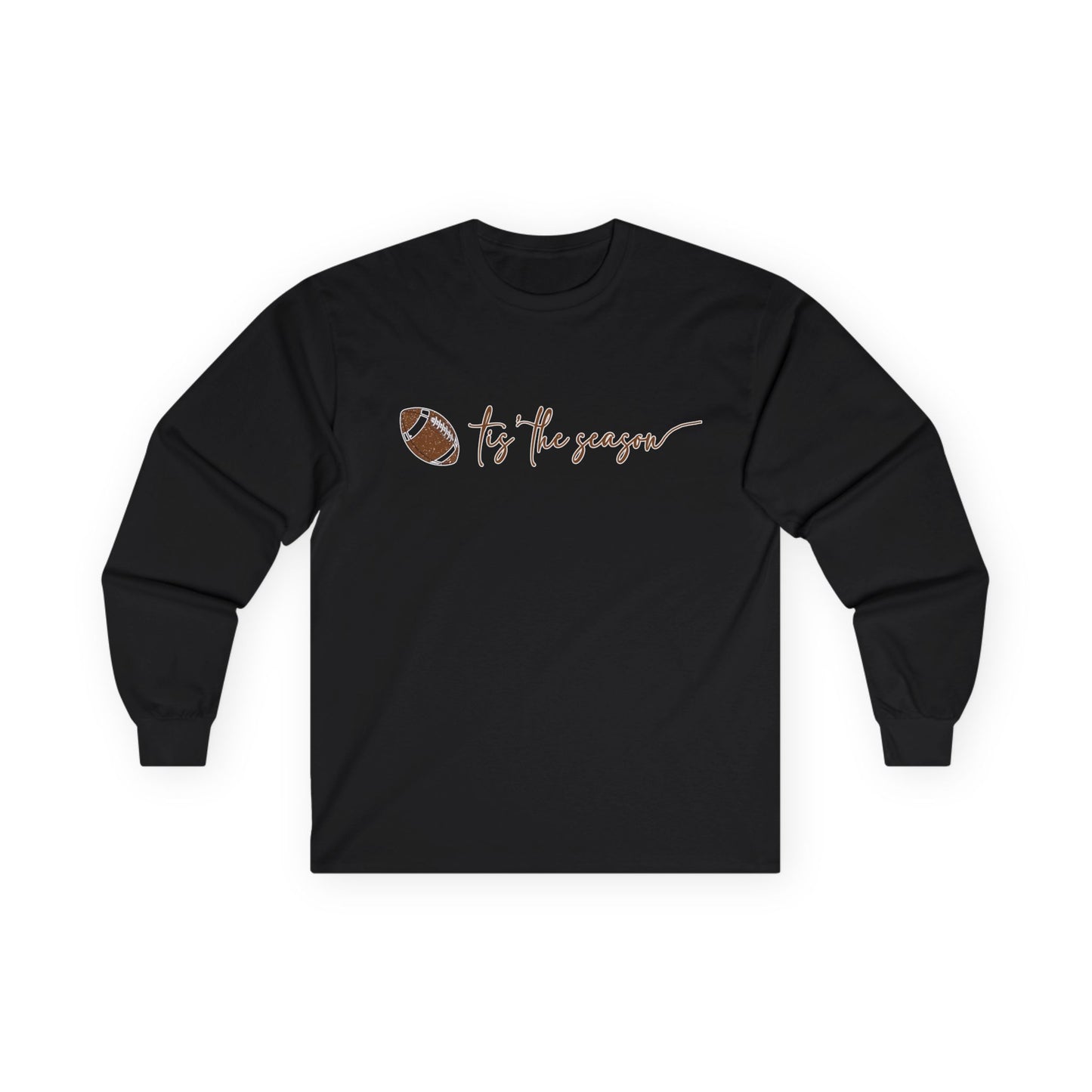 Tis The Season Football Long Sleeve Tee