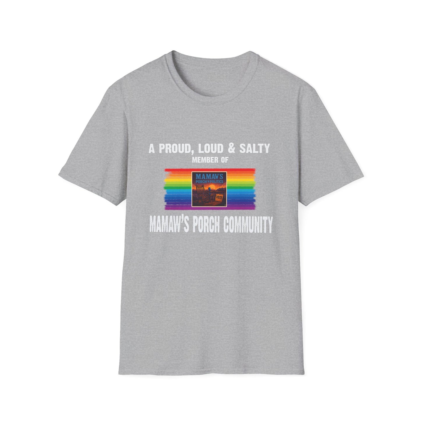 Proud, Loud & Salty short sleeve t-shirt